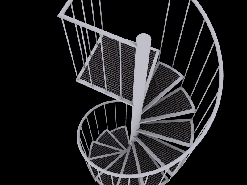 Escaleras caracol - Proyecto 4